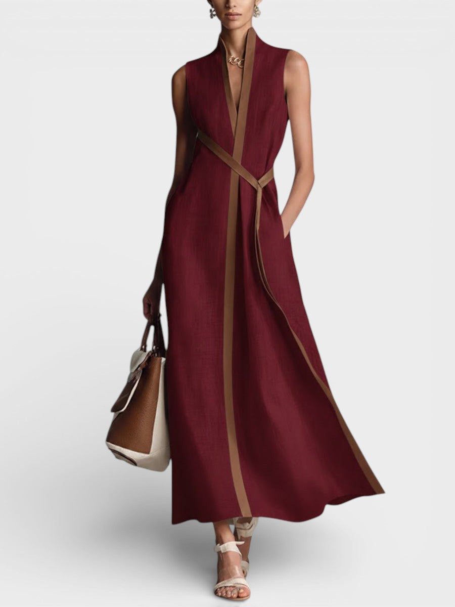Salma | Vestido de lino brisa de verano