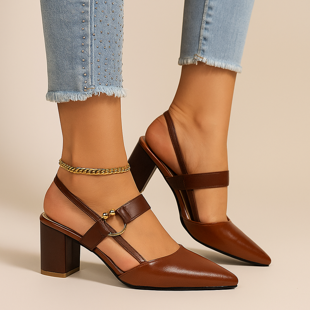 Tacones Mirella con anillo - Elegancia y confort en cada paso