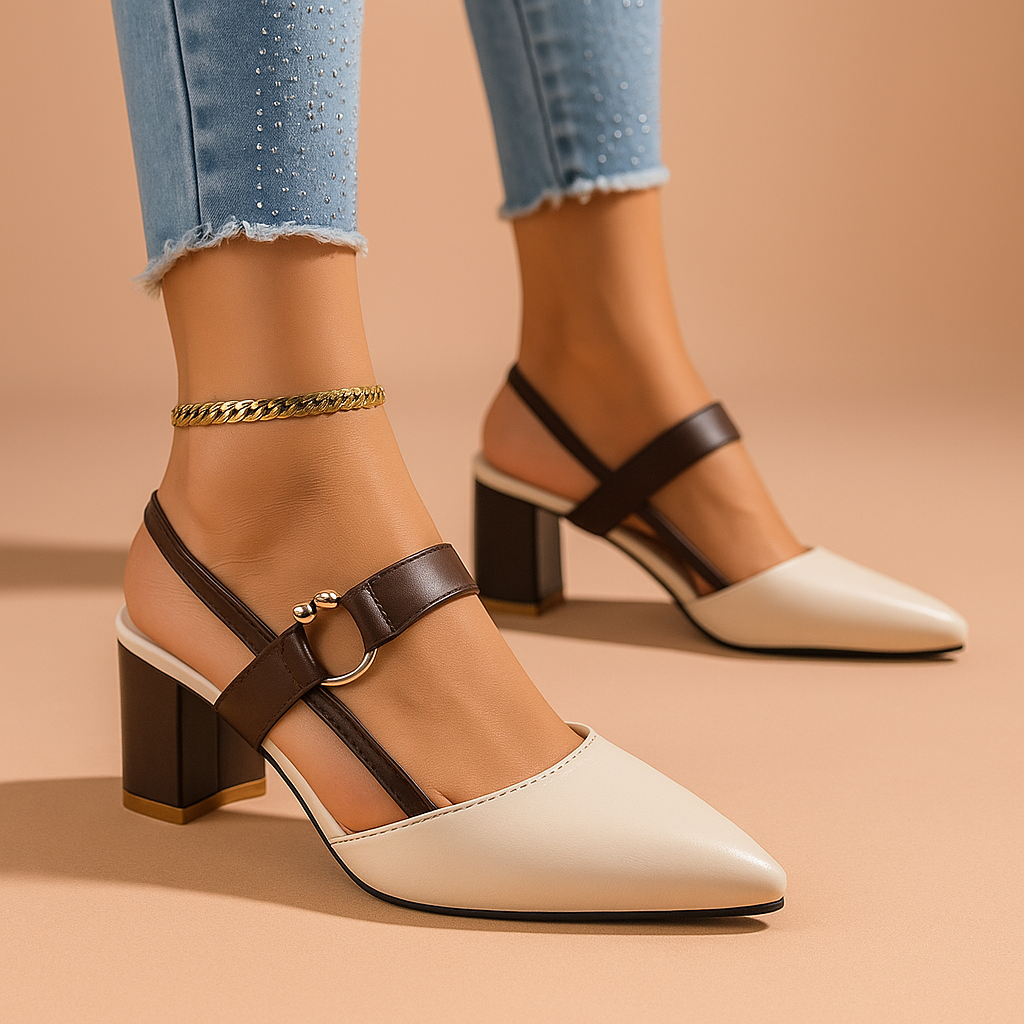 Tacones Mirella con anillo - Elegancia y confort en cada paso