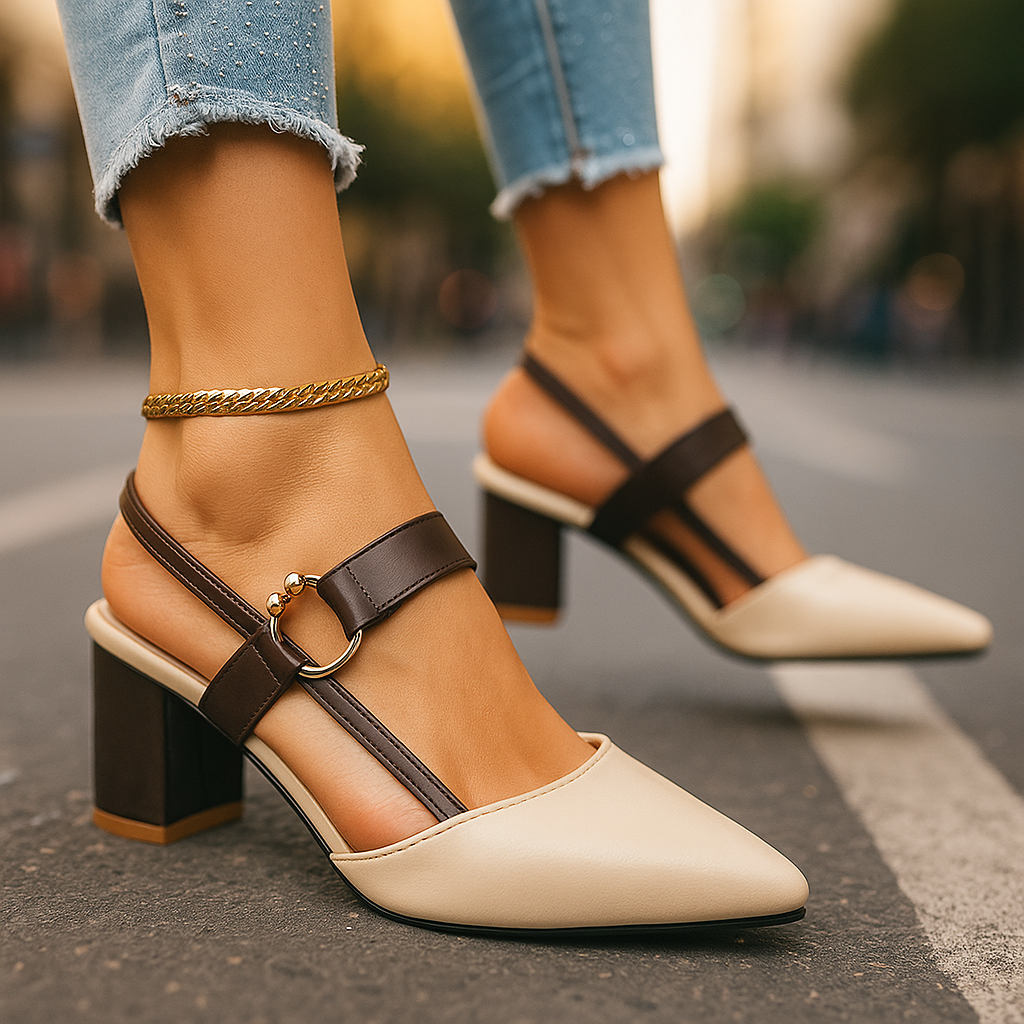 Tacones Mirella con anillo - Elegancia y confort en cada paso