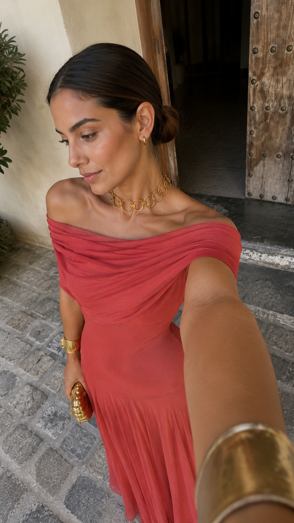 Vestido Aitana en Terracota Claro