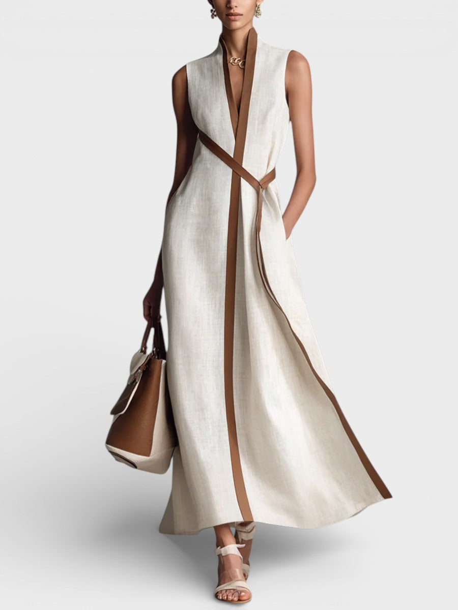 Salma | Vestido de lino brisa de verano