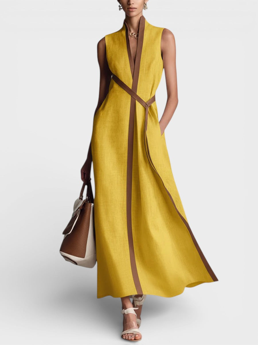 Salma | Vestido de lino brisa de verano