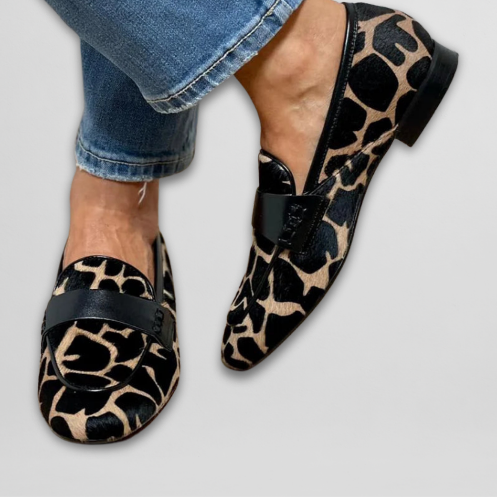 Leopardo | Mocasín con estampado de leopardo