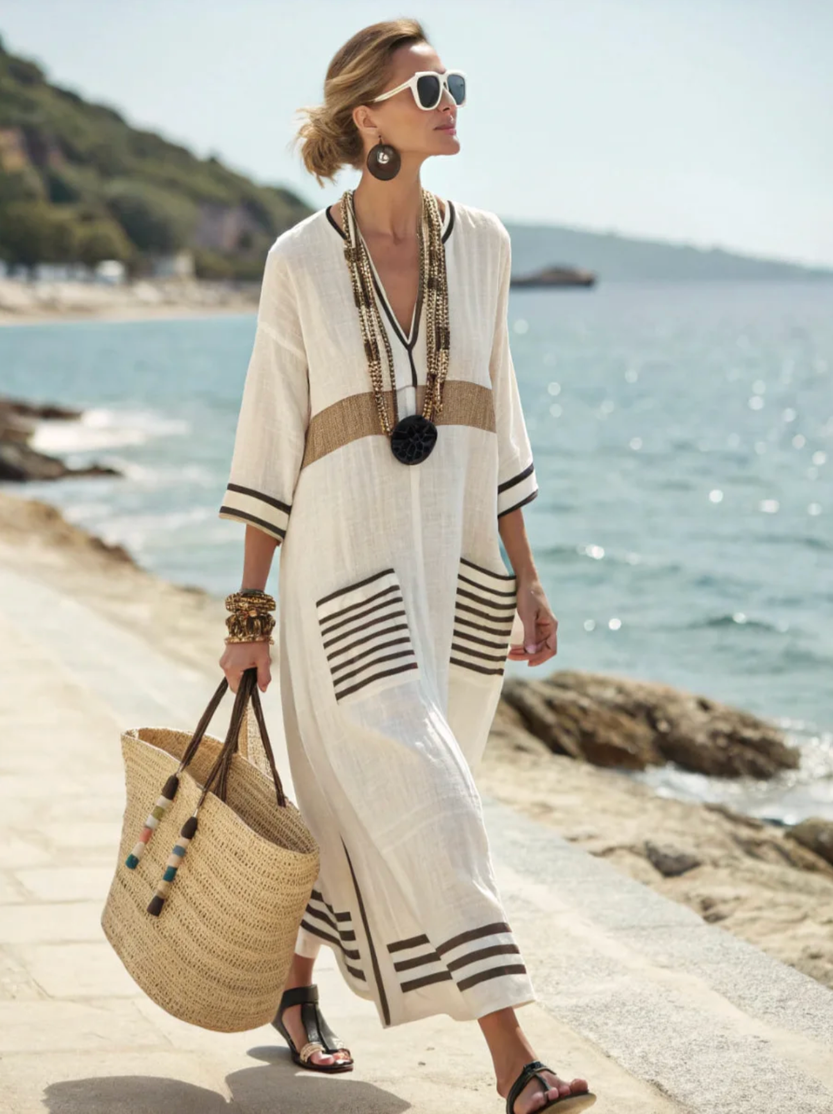 Solana - Vestido maxi