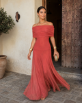 Vestido Aitana en Terracota Claro