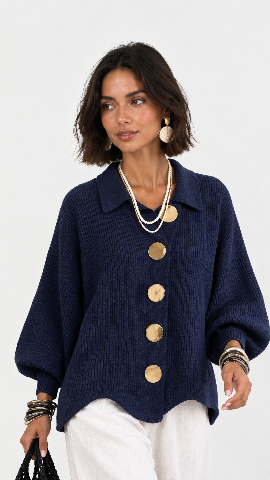 Carlota | Chaqueta de punto cuello
