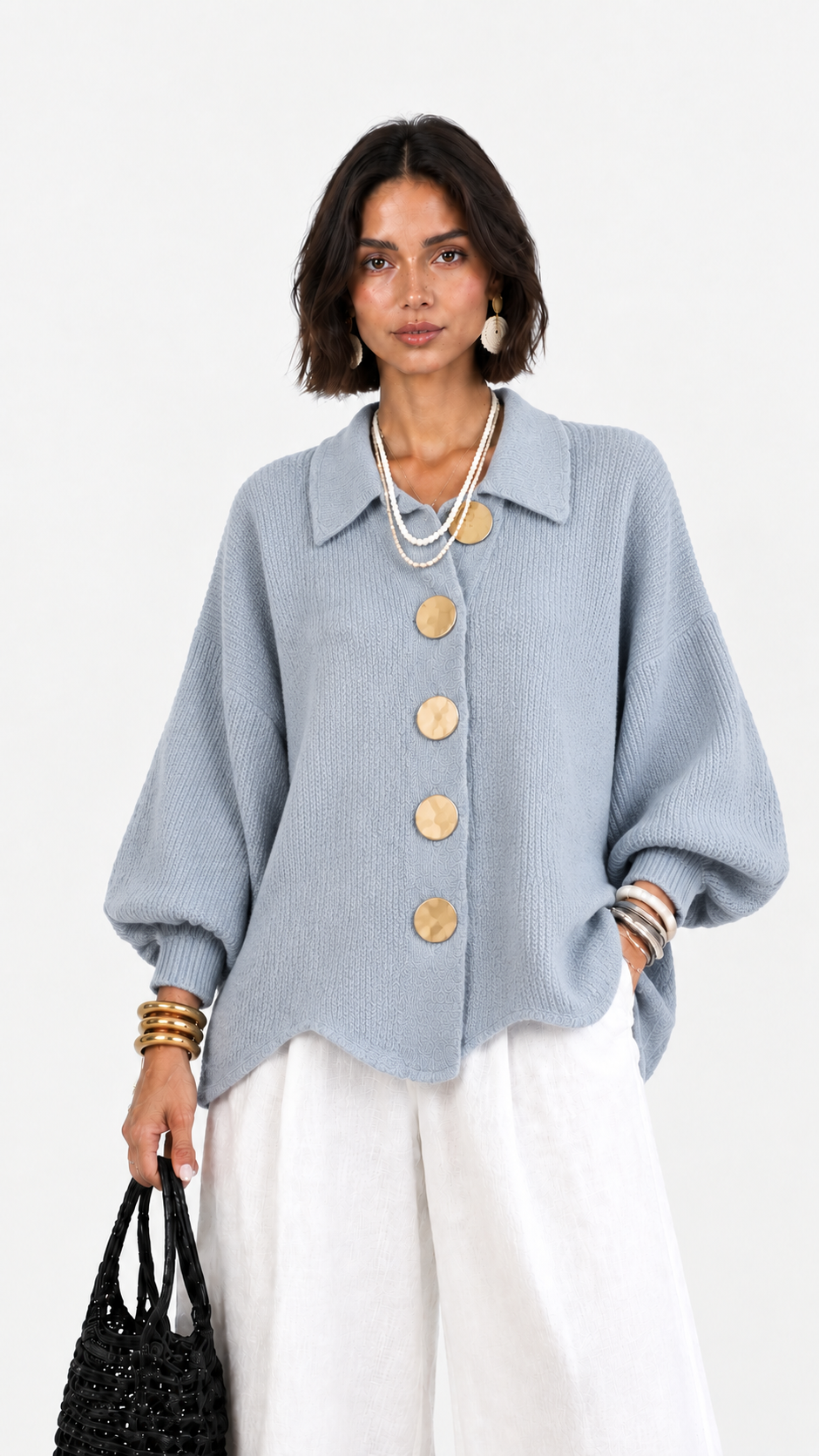 Carlota | Chaqueta de punto cuello