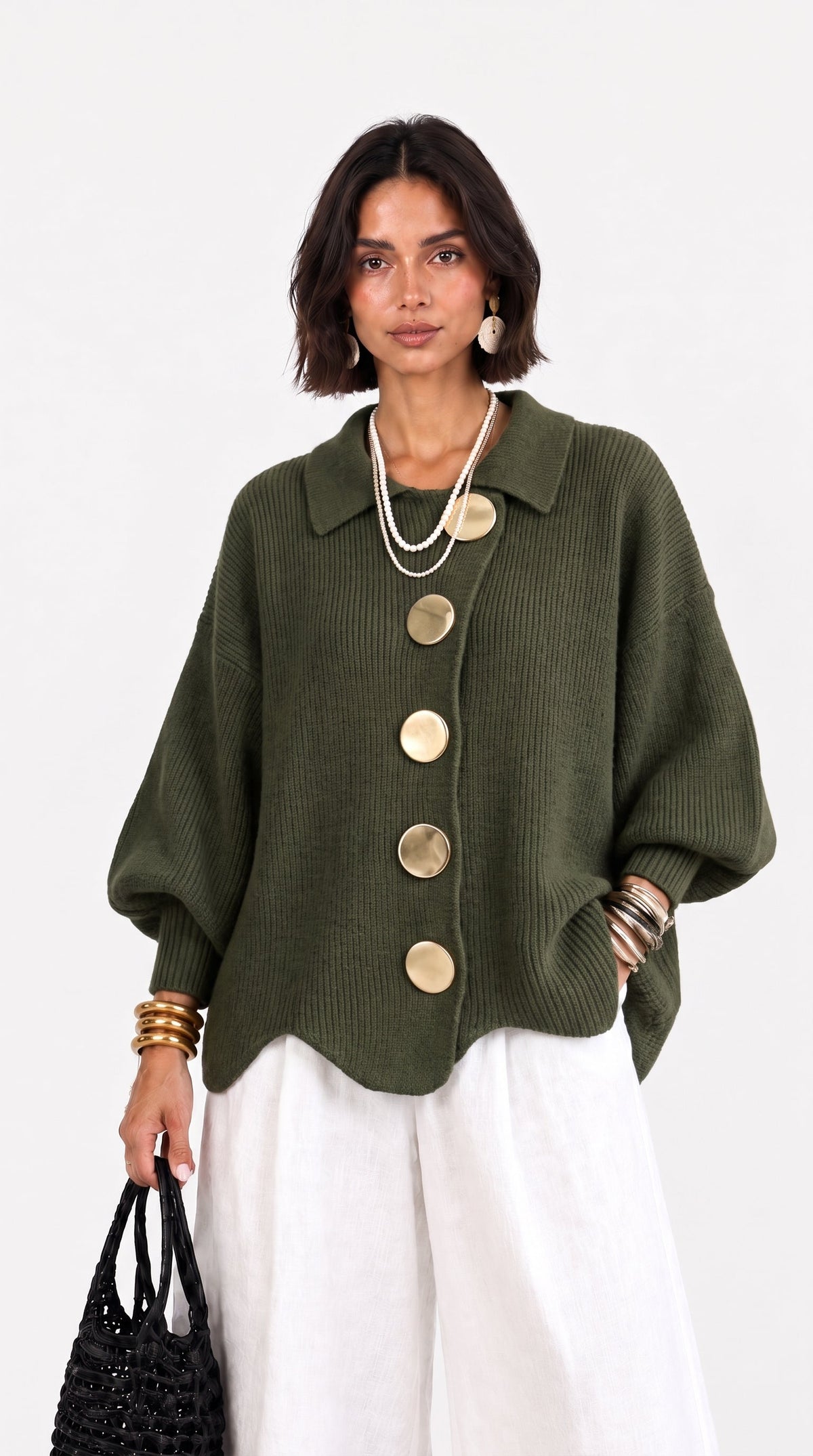 Carlota | Chaqueta de punto cuello