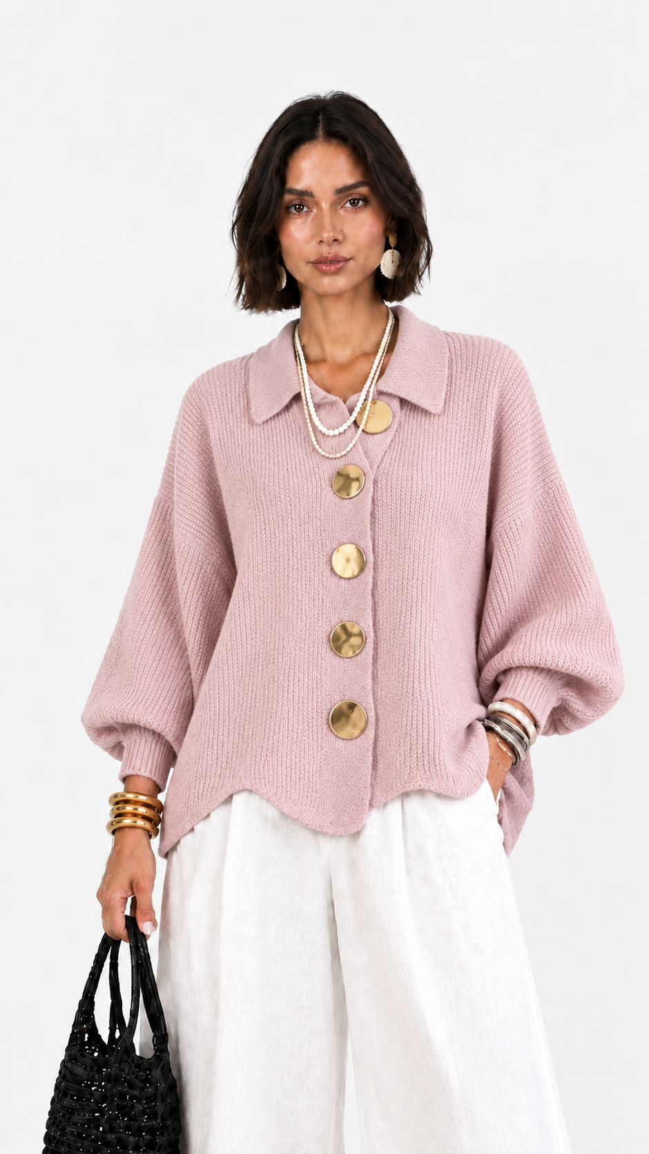 Carlota | Chaqueta de punto cuello