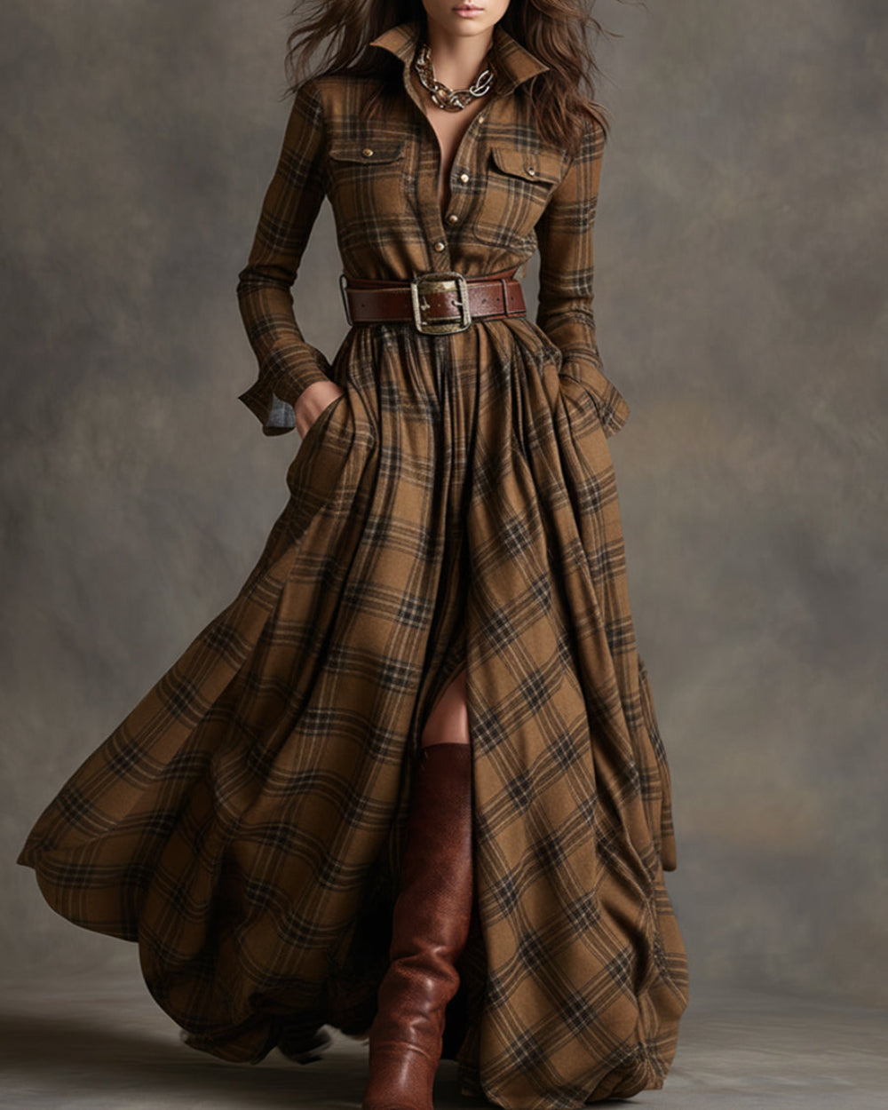 Scarlett | Vestido con cinturón