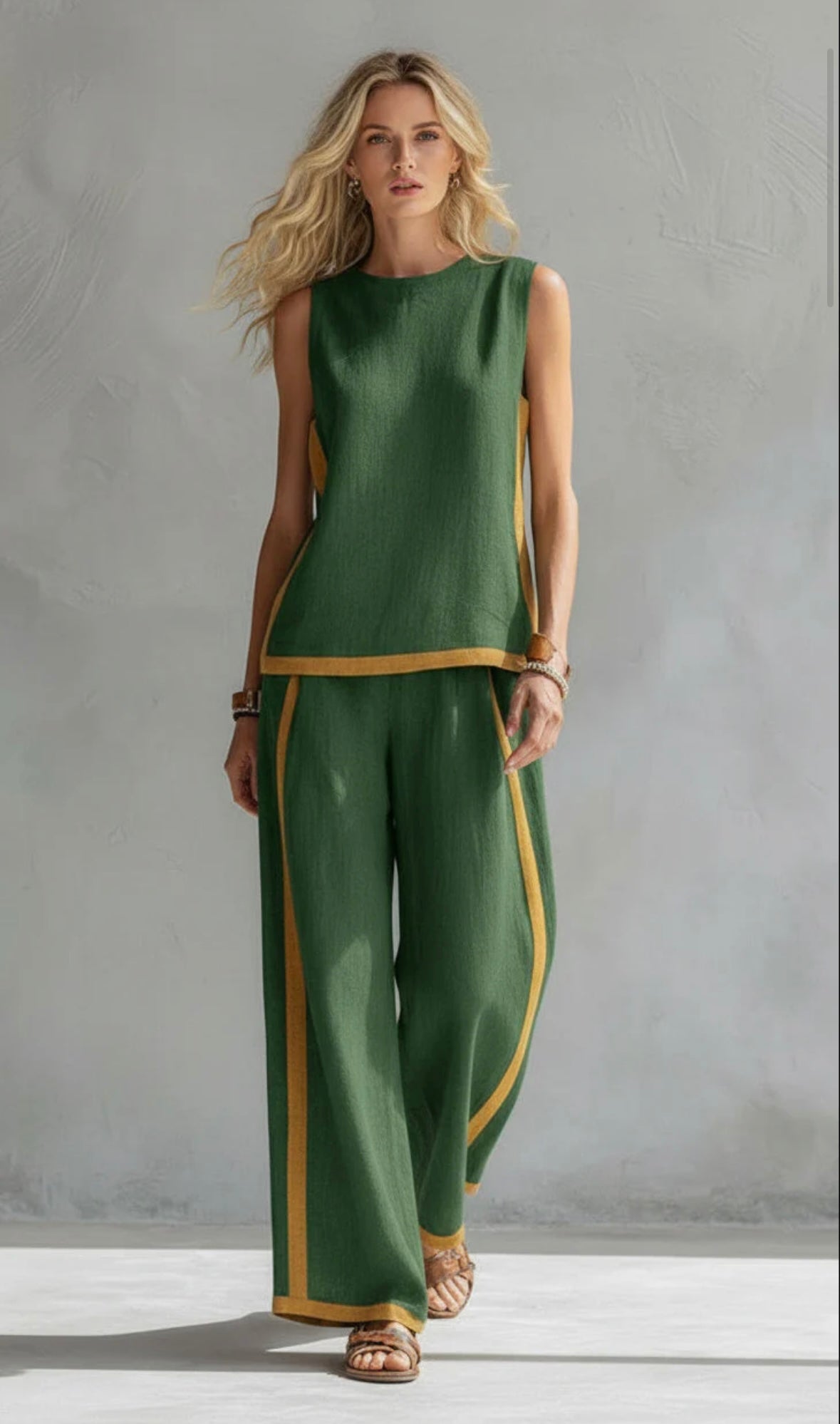 Lidia - Conjunto Chaleco y Pantalón