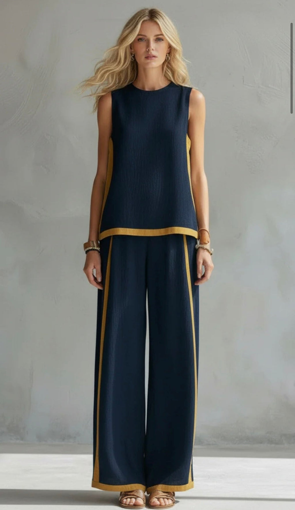 Lidia - Conjunto Chaleco y Pantalón