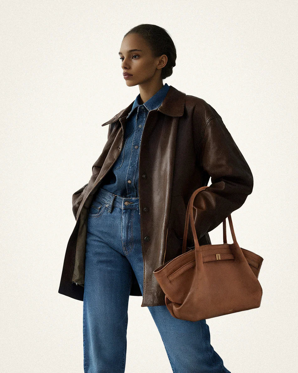 Hana Crossbody Bag – Dark Brown