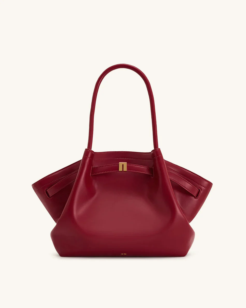 Hana Medium Tote Bag – Brown Canvas