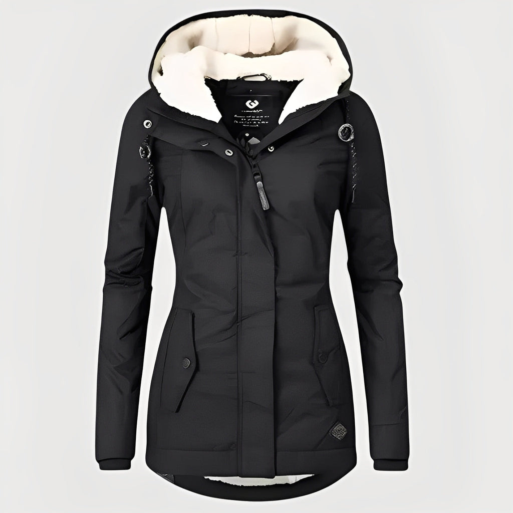 NOLEA – Waterproof Winter Jacket with Hood