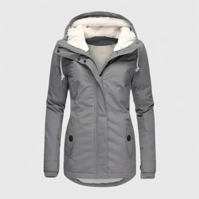 NOLEA – Waterproof Winter Jacket with Hood