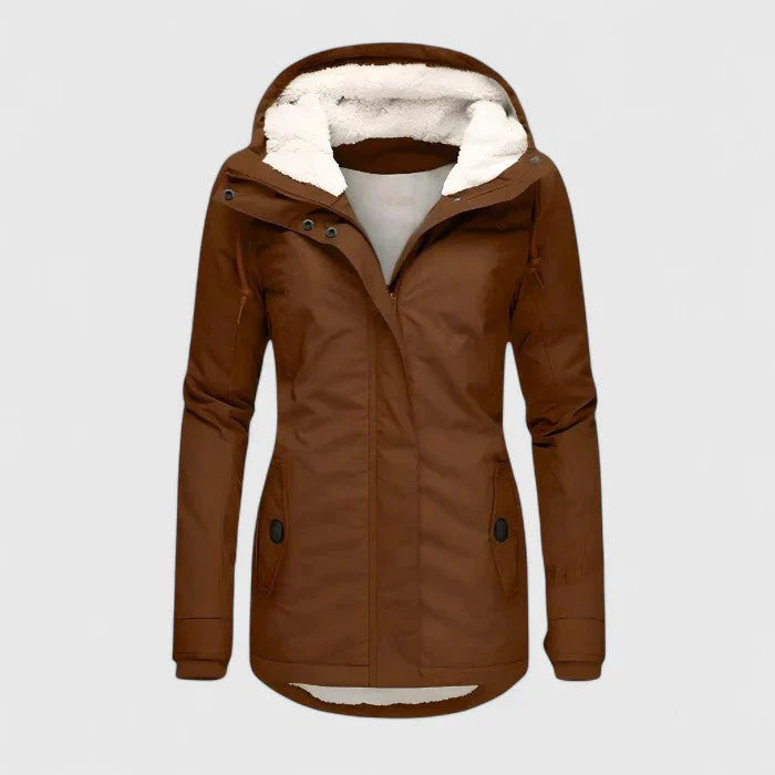 NOLEA – Waterproof Winter Jacket with Hood