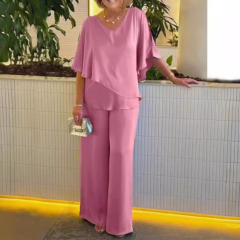 Martha - Juego cómodo con patas anchas
