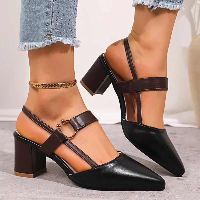 Tacones Mirella con anillo - Elegancia y confort en cada paso