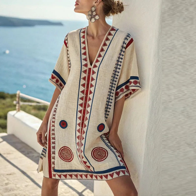 Marit - Vestido de playa elegante para un estilo veraniego