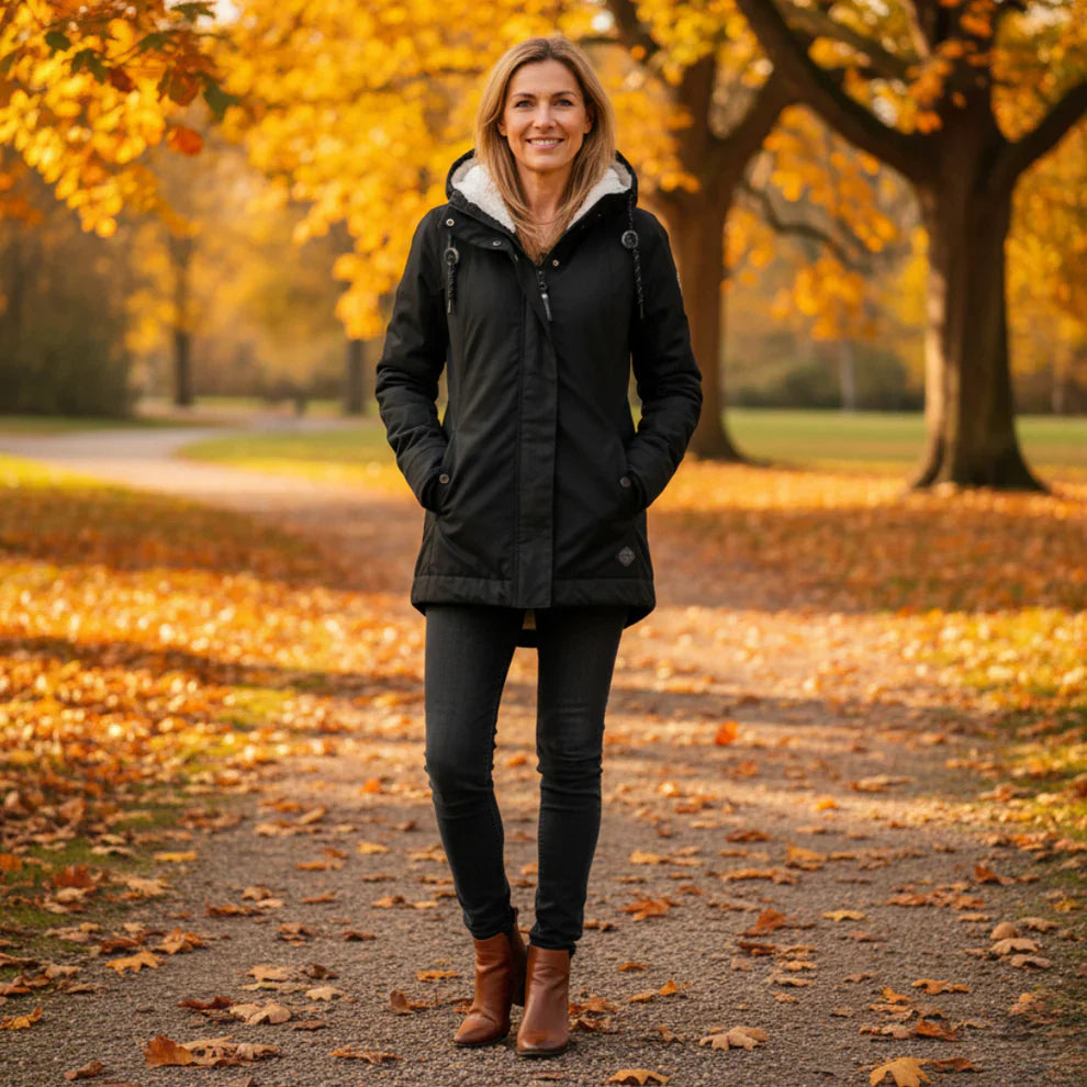 NOLEA – Waterproof Winter Jacket with Hood