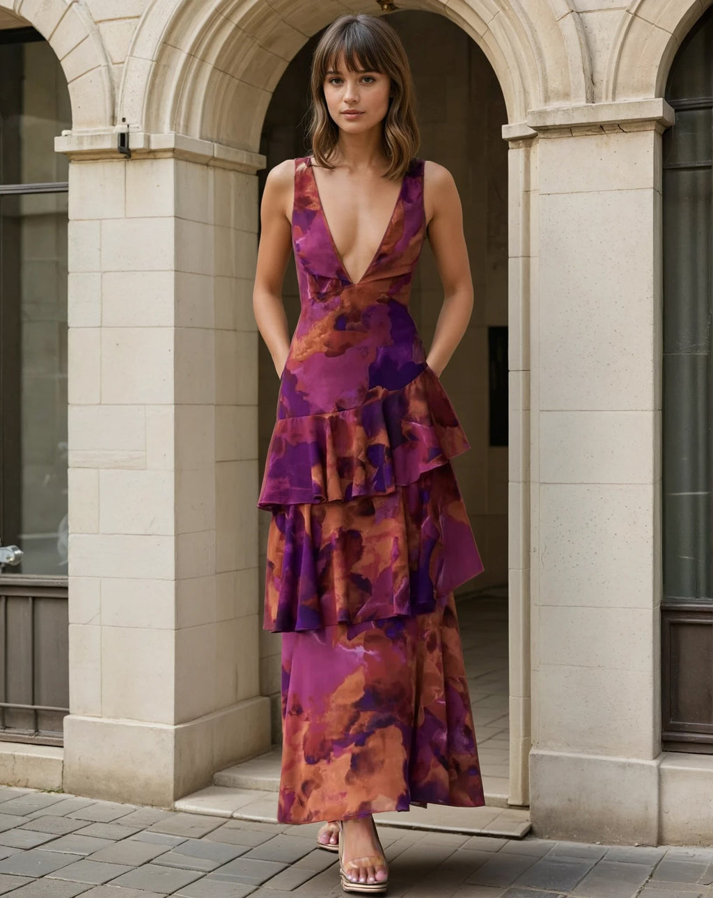 Vestido Estefania  | Movimiento y elegancia en cada paso
