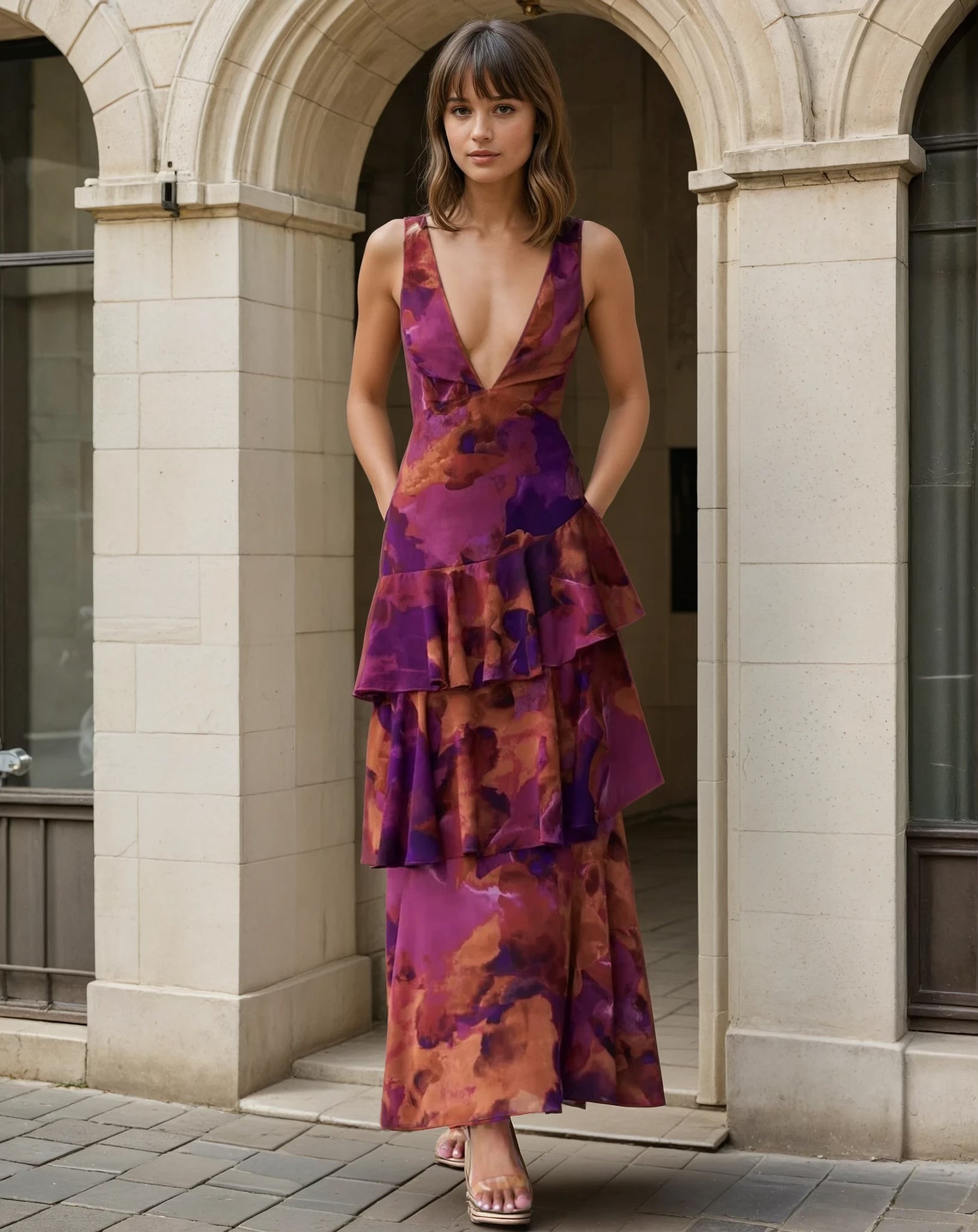 Vestido Estefania  | Movimiento y elegancia en cada paso