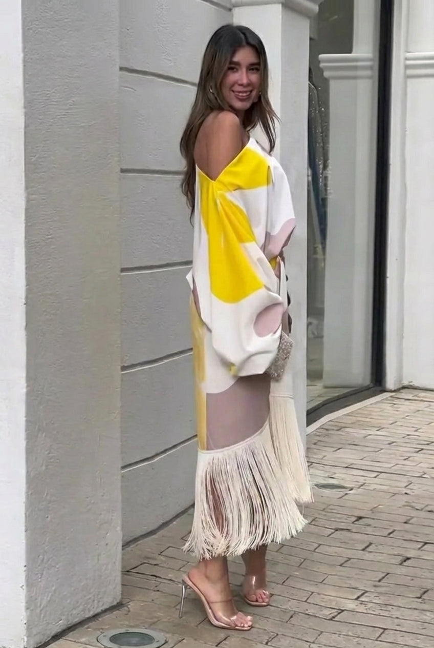 Laura | Conjunto dos piezas con flecos
