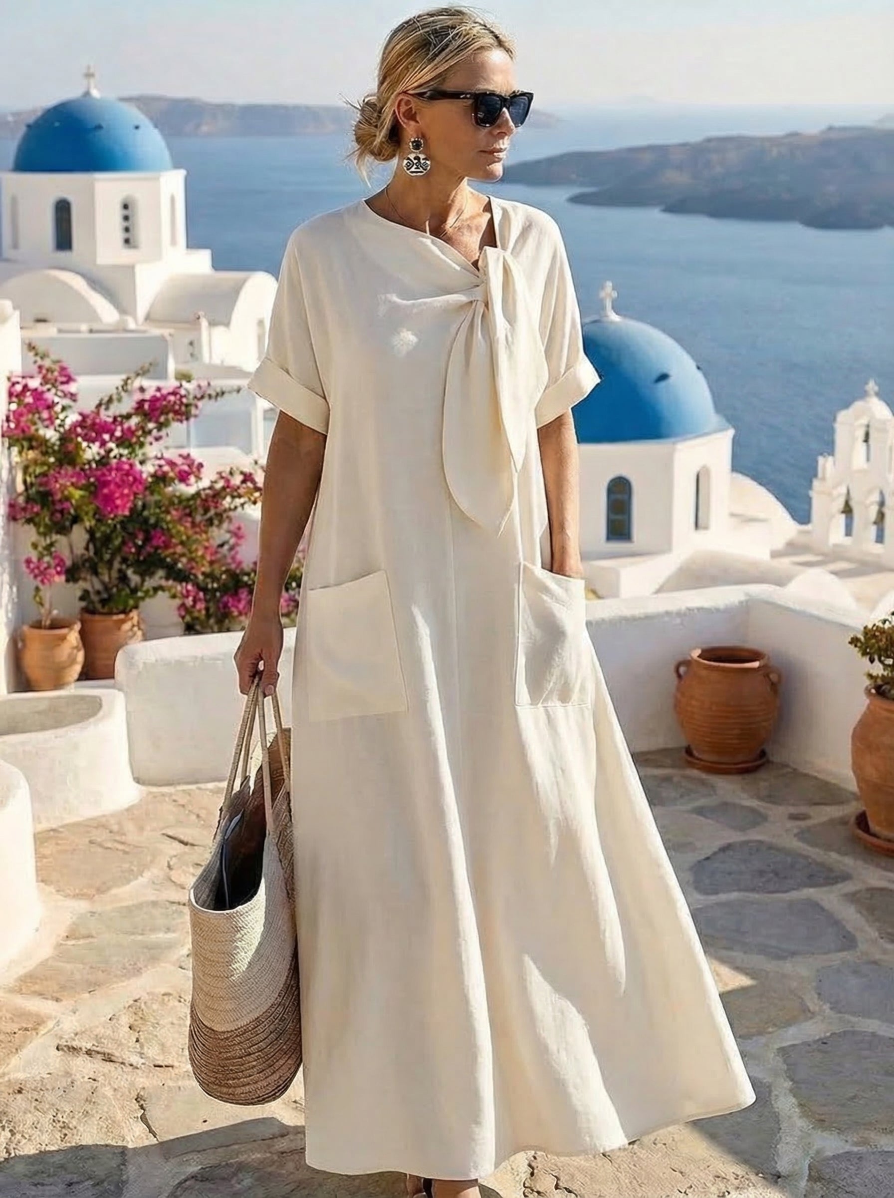Fleur™ Vestido Elegante con Bolsillo