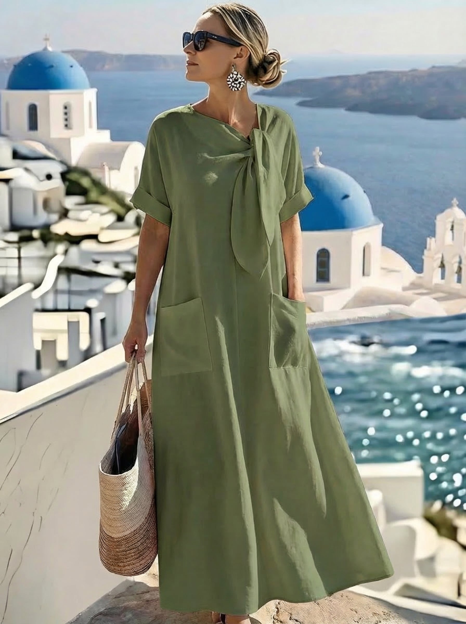Fleur™ Vestido Elegante con Bolsillo