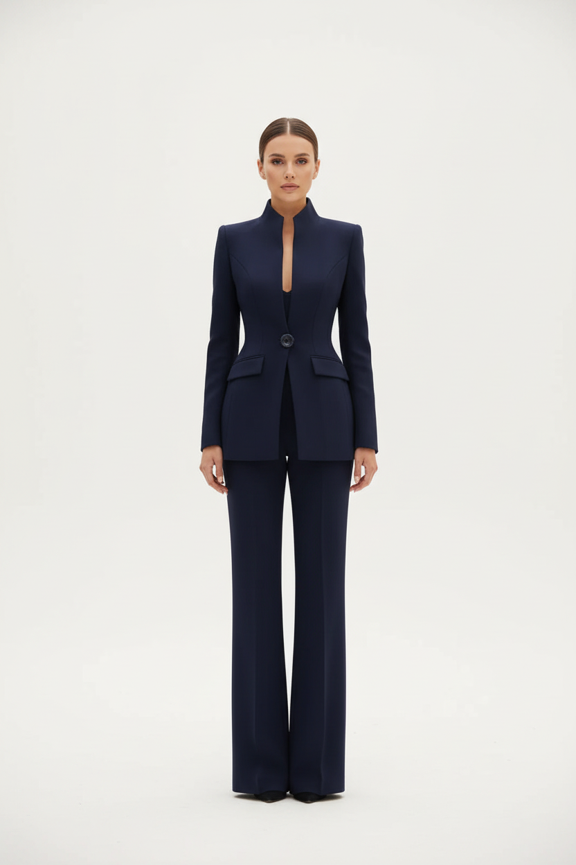 LIA | Conjunto blazer y pantalón palazzo