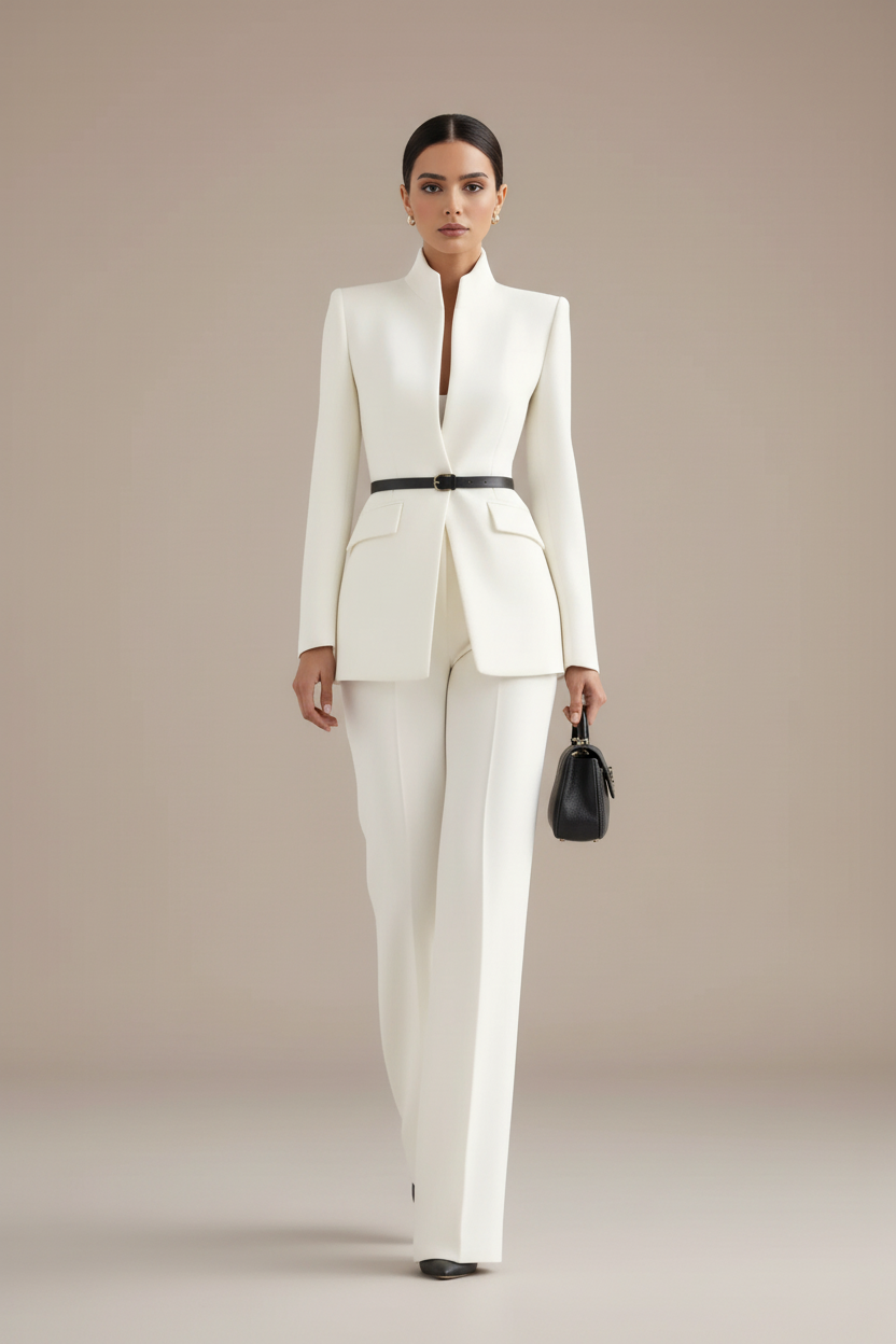 LIA | Conjunto blazer y pantalón palazzo