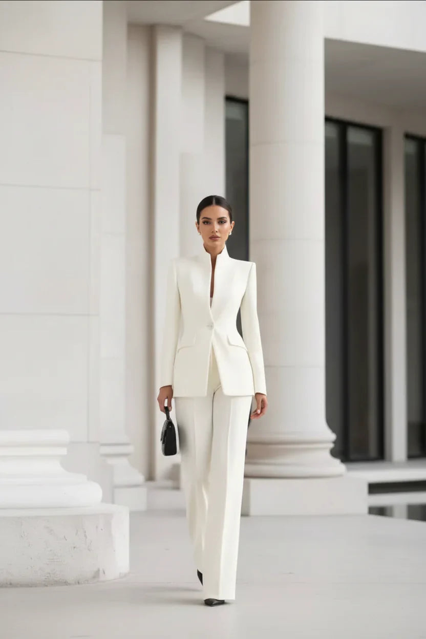 LIA | Conjunto blazer y pantalón palazzo
