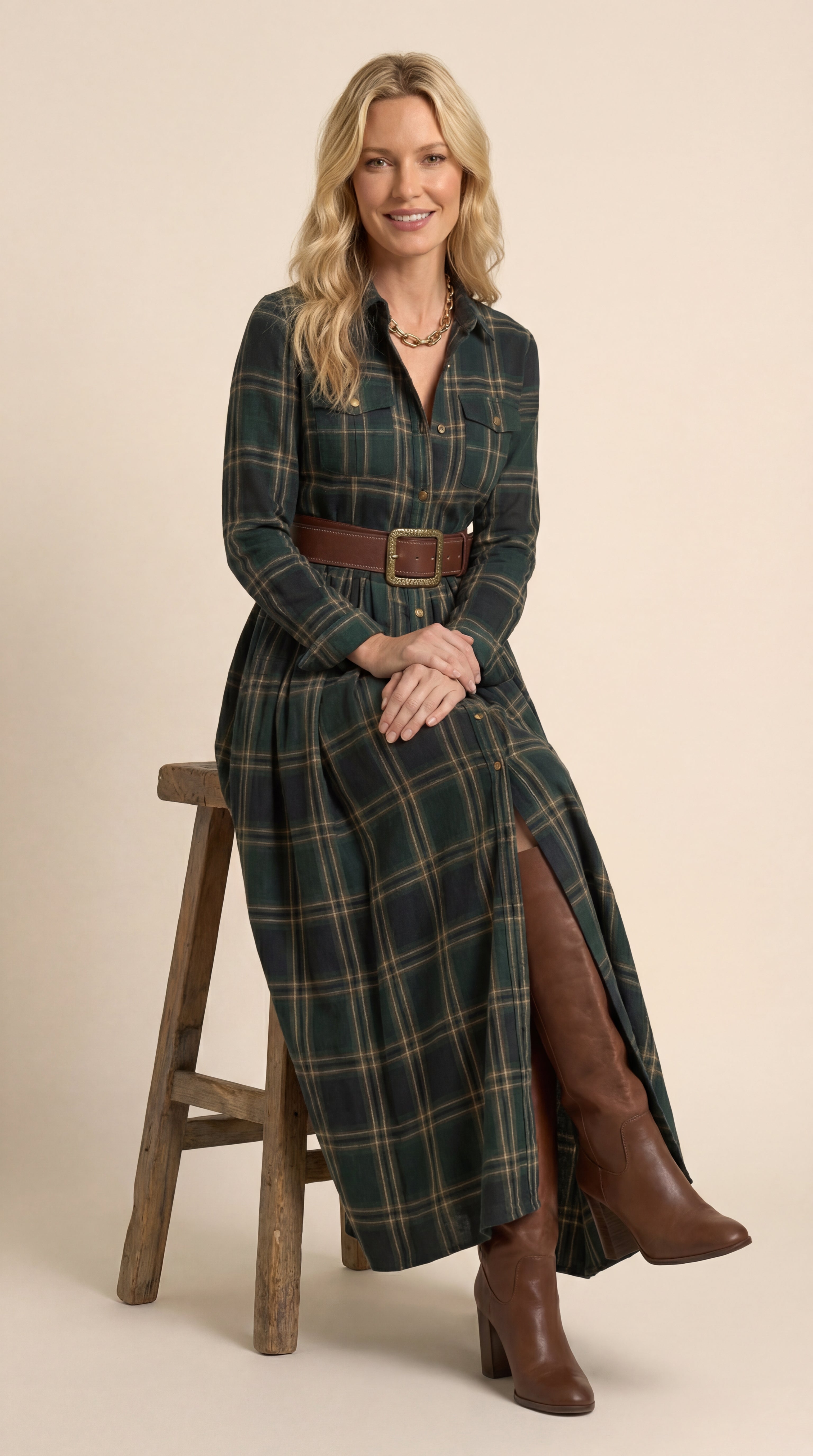 Scarlett | Vestido con cinturón